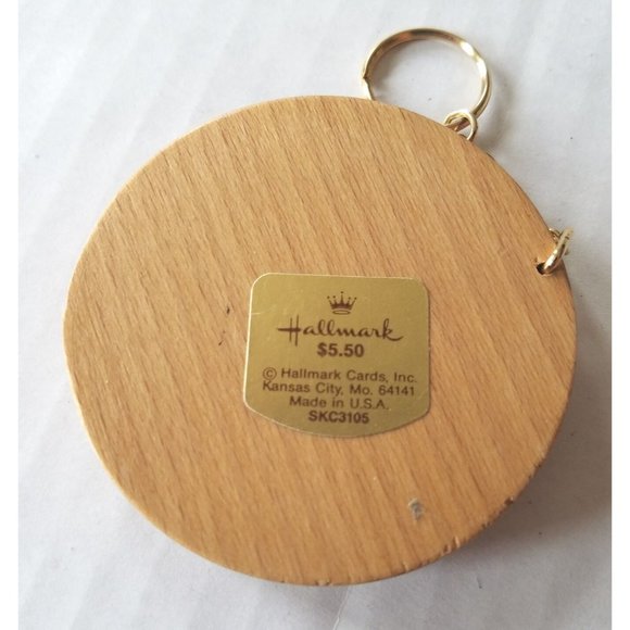 Follow Your Heart Keychain Vintage Hallmark Floral Today is the Day Retro 80s - Picture 2 of 6